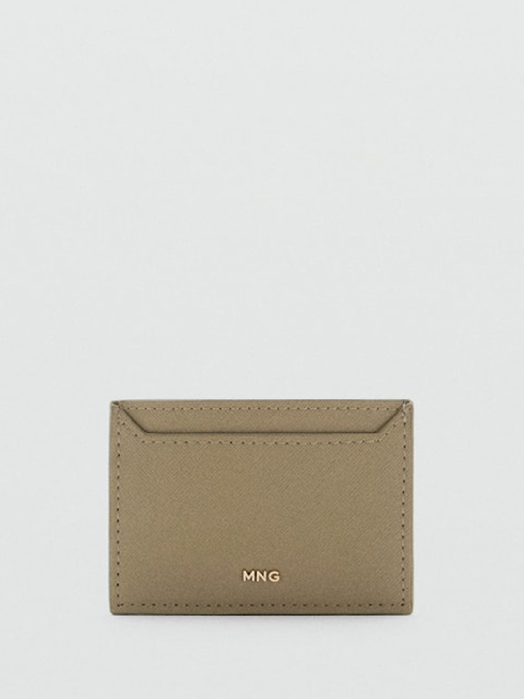 MANGO Women Textured Card Holder