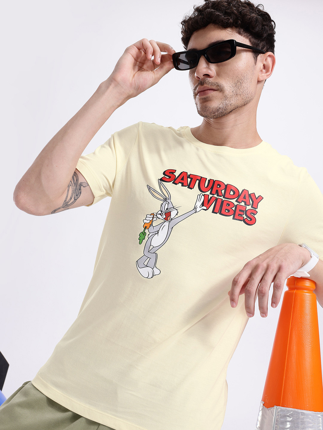 Kook N Keech Looney Tunes Printed Pure Cotton T-shirt