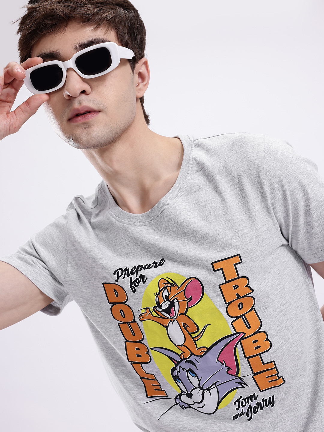 Kook N Keech Tom & Jerry Pure Cotton Printed T-shirt