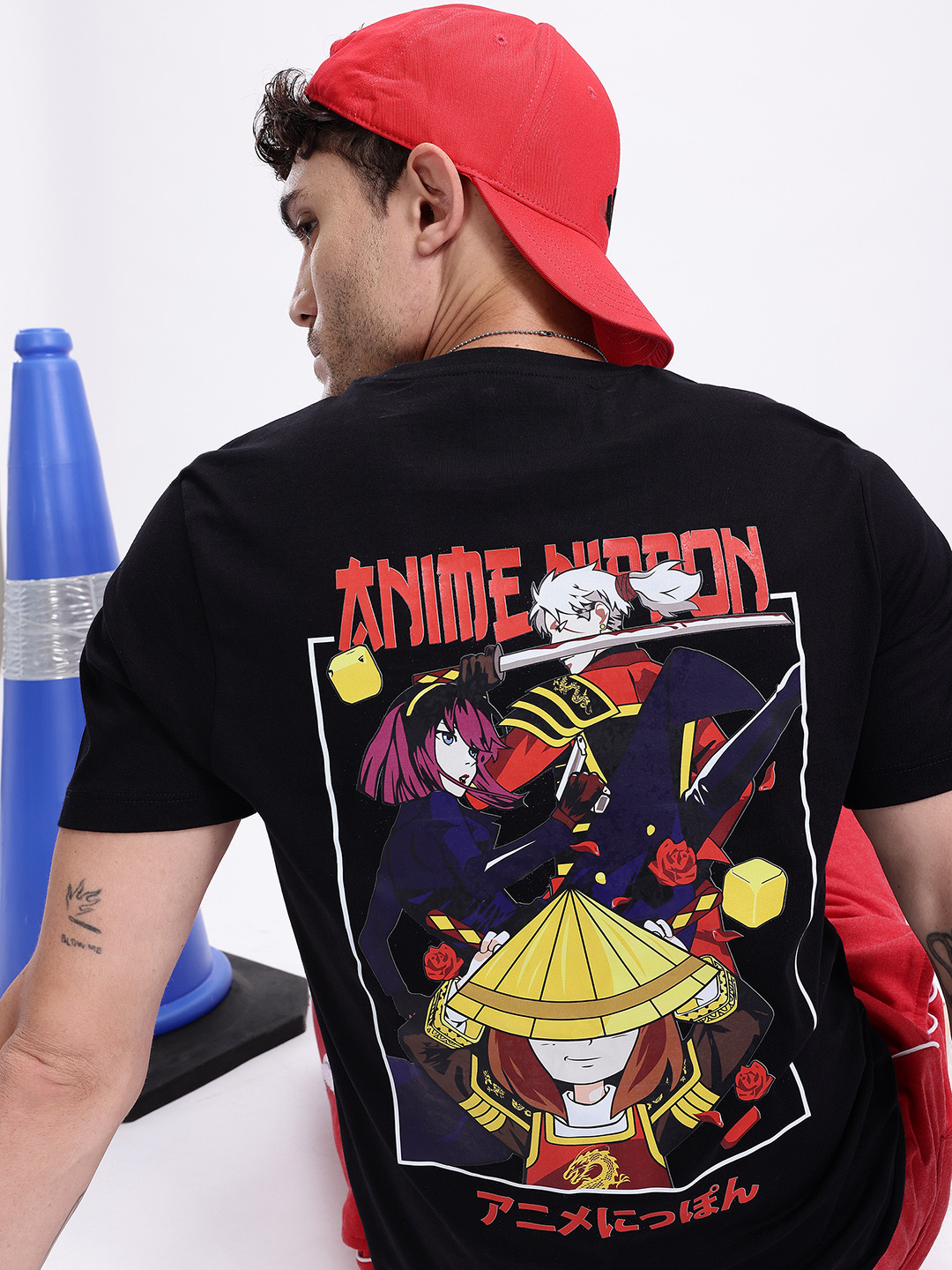 Kook N Keech Anime Nippon Print T-shirt
