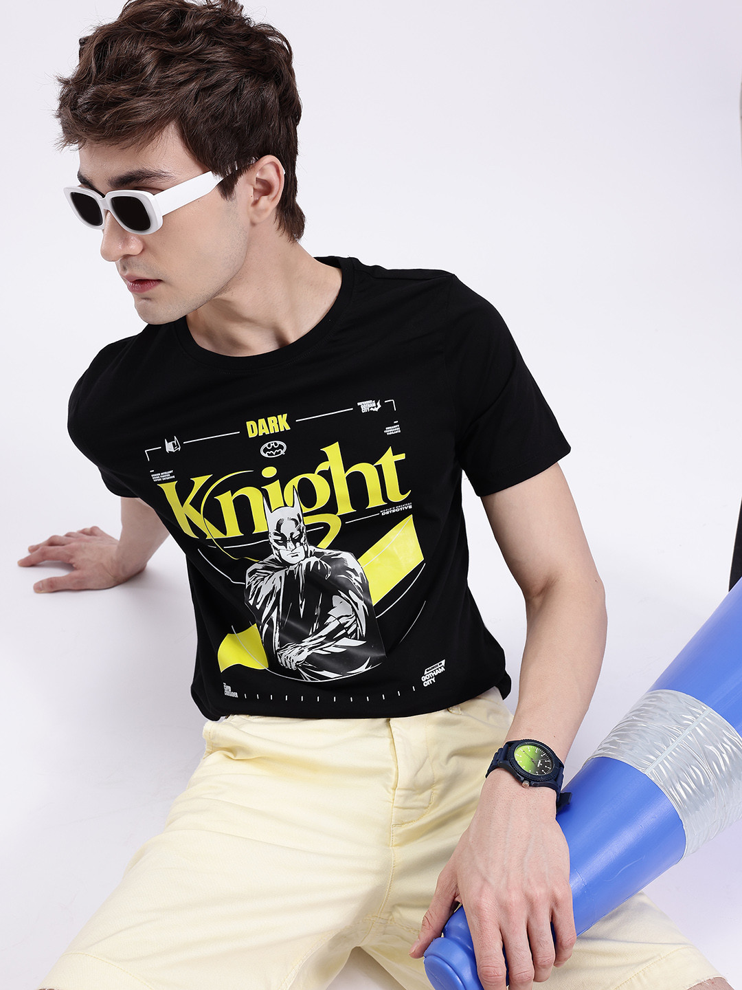 Kook N Keech Batman Printed T-shirt
