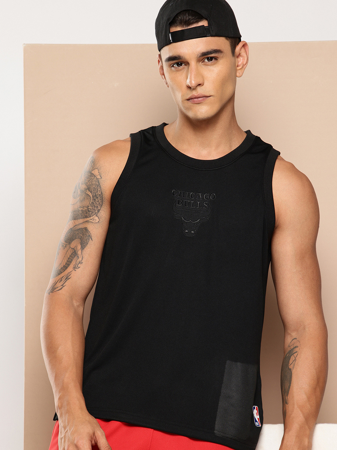 NBA Men Chicago Bulls Tonal T-shirt