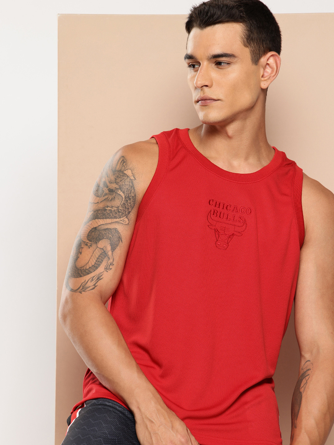 NBA Men Chicago Bulls Tonal T-shirt