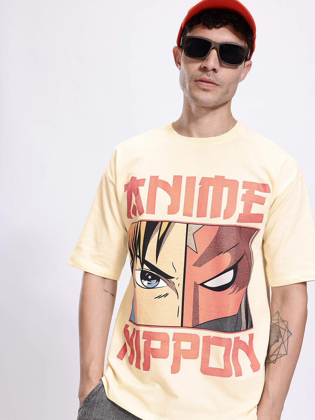 Kook N Keech Anime Naruto Printed Oversized T-shirt