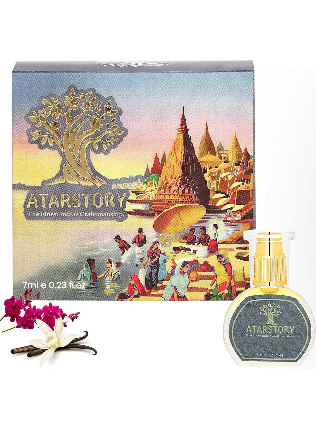 ATARSTORY Stardust Alcohol Free Long Lasting Roll On Attar- 7 ml