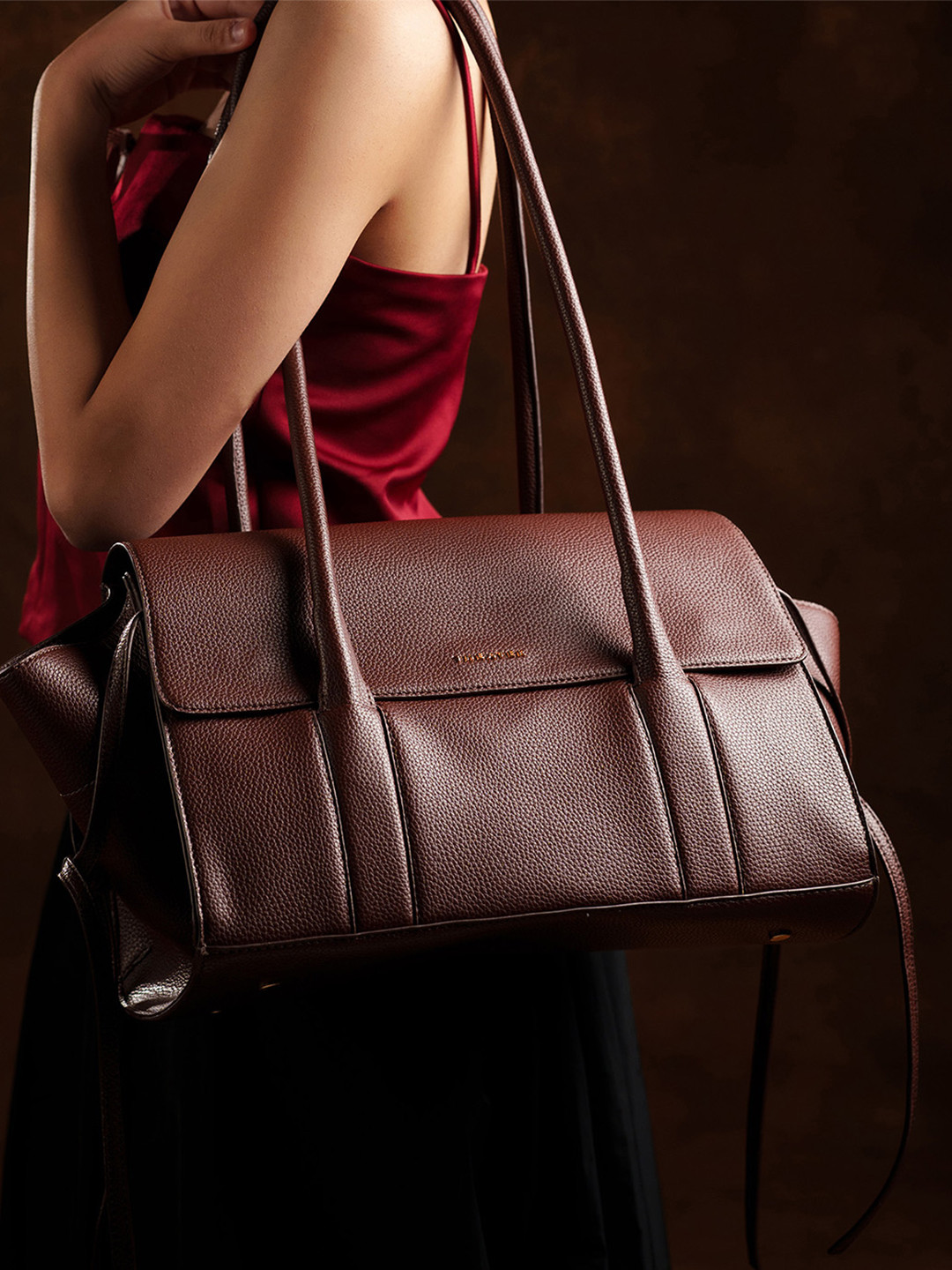 Theater Ladybug Structured Shoulder Bag