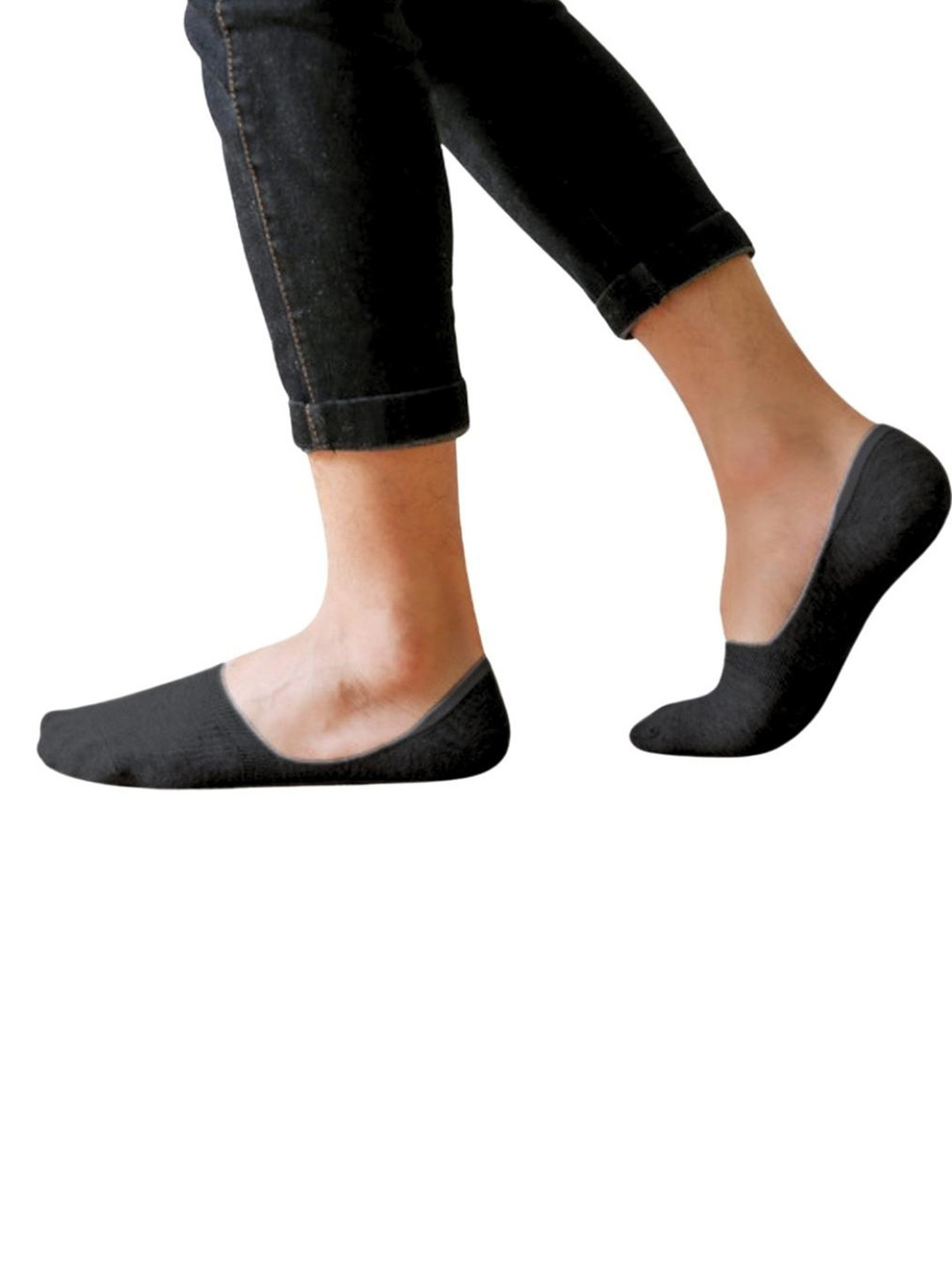 NESKA MODA Unisex Shoe Liners Cotton Socks