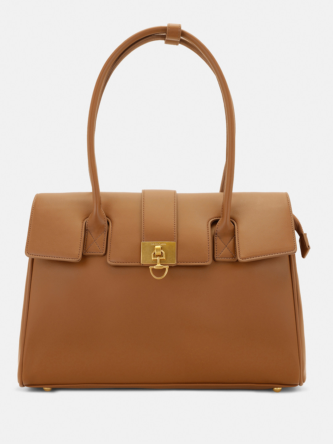 U.S. Polo Assn. Women Structured Satchel Handbag