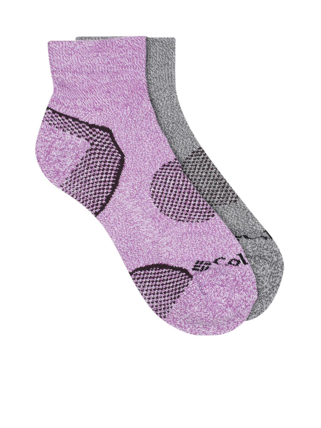 Columbia Women Pack Of 2 Balance Point Walk Quarter Socks