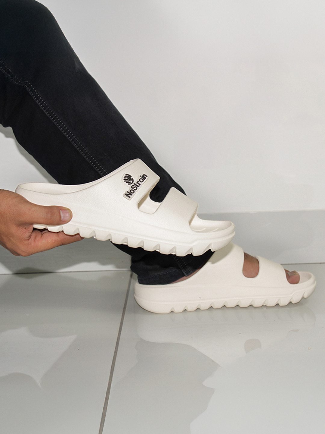 NoStrain Men Waterproof Parallel Sandals