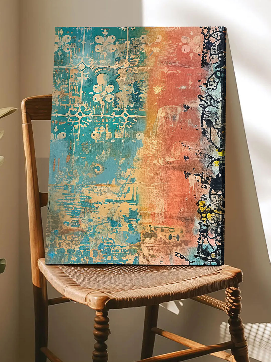 Art Street Art Street Multicolor Abstract Expressionism Art Painting