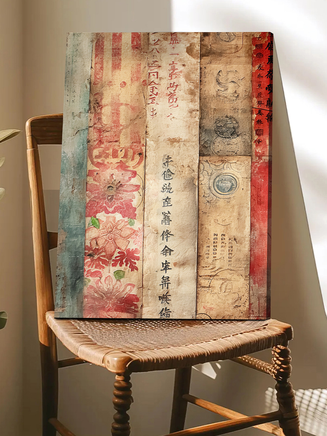 Art Street Art Street MulticolorAbstract Traditional Asian Art