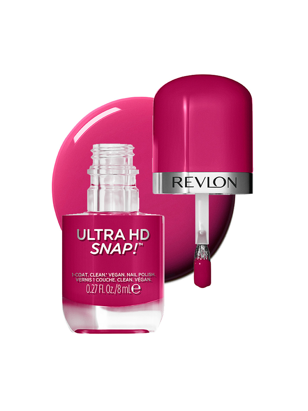 Revlon Ultra HD Snap! Vegan Nail Polish - 8 ml - Berry Blissed 029