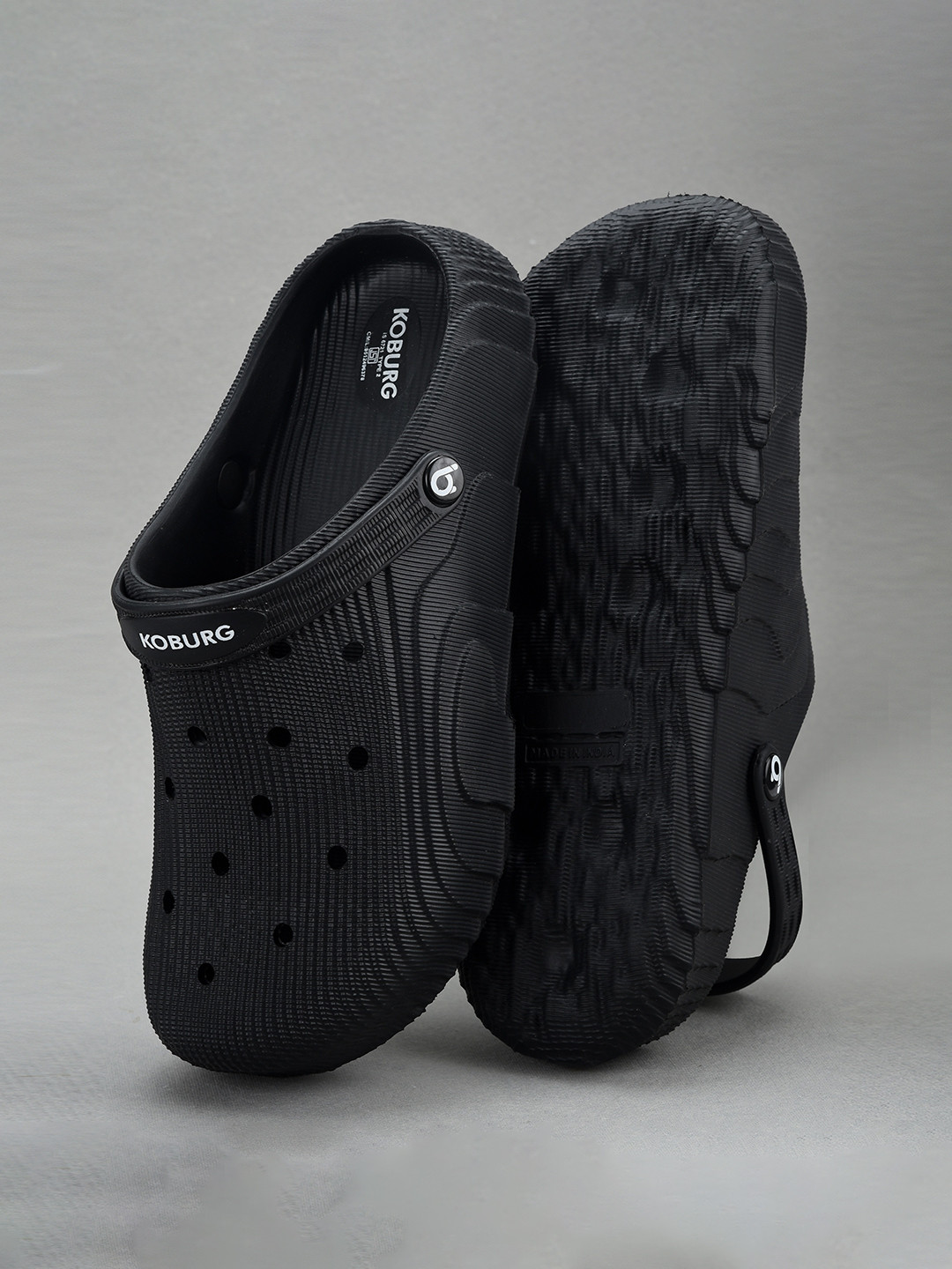 Koburg Omega Men Self Design Clogs