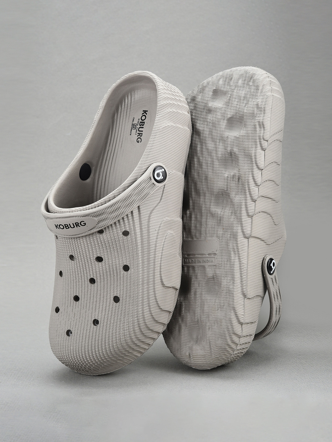 Koburg Omega Men Self Design Clogs