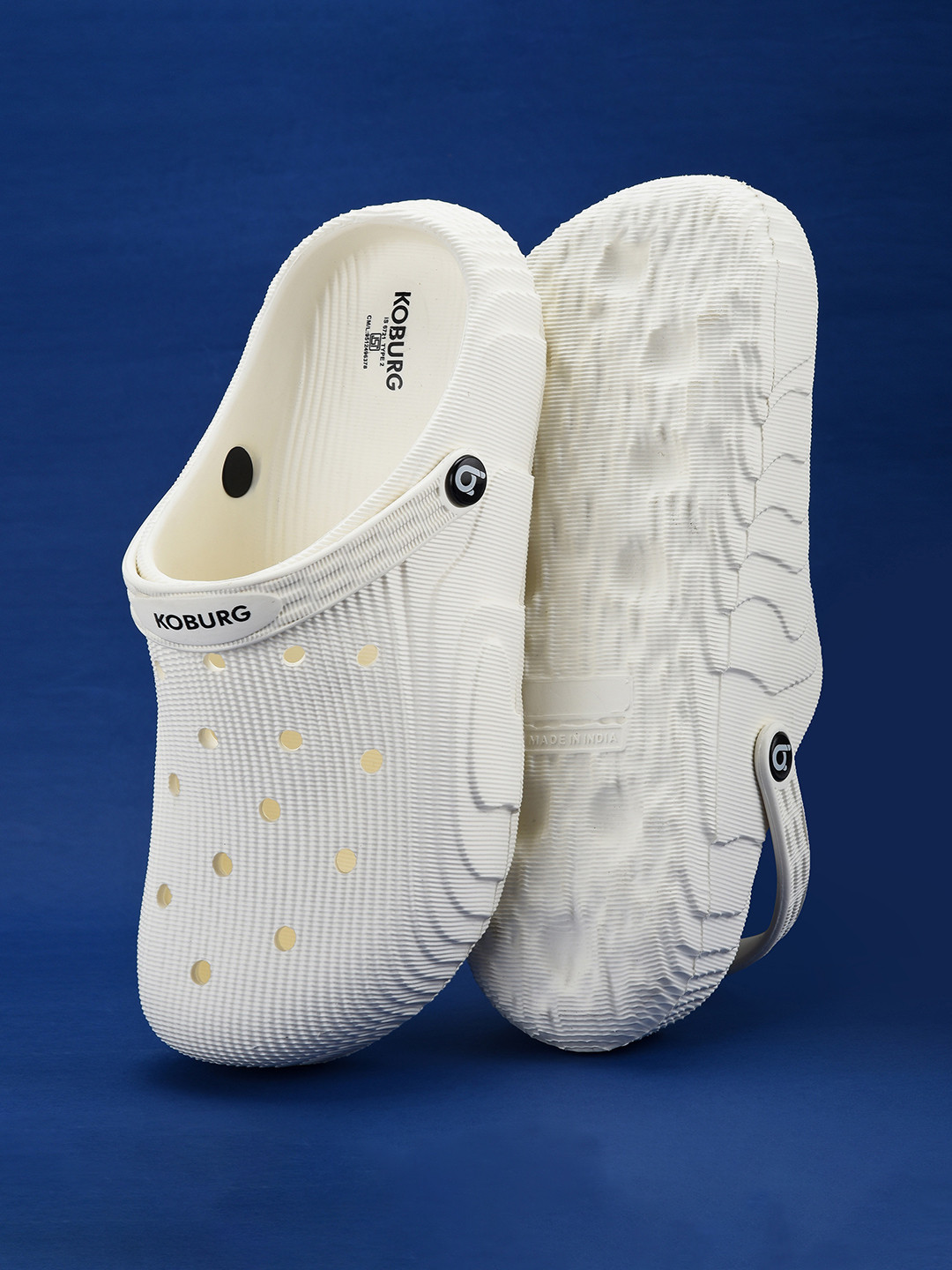 Koburg Omega Men Self Design Clogs