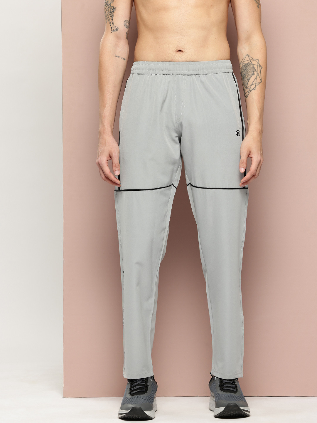 TURNFIT Men Straight Fit Training Track Pants