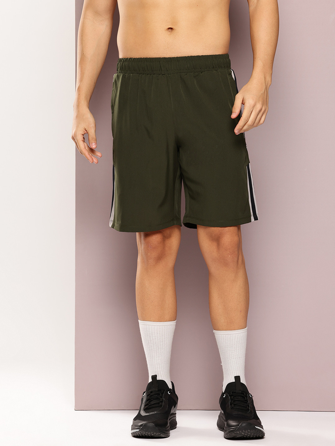 TURNFIT Men Straight Fit Running Shorts
