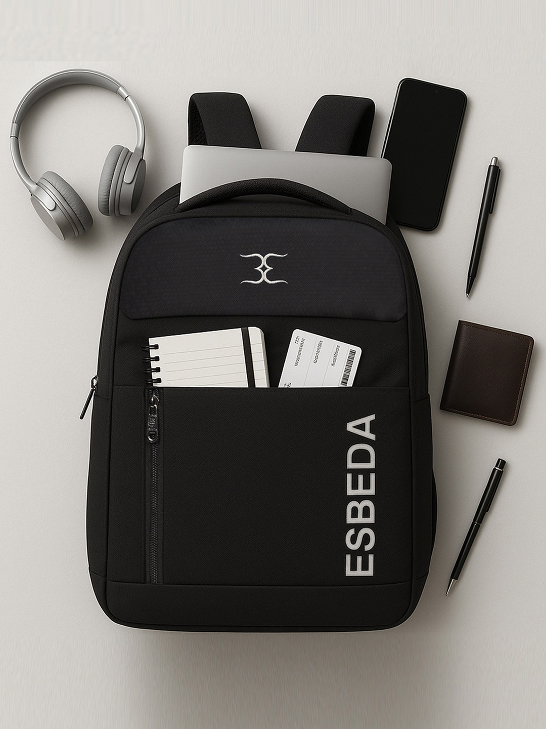 ESBEDA Unisex Brand Logo Backpack