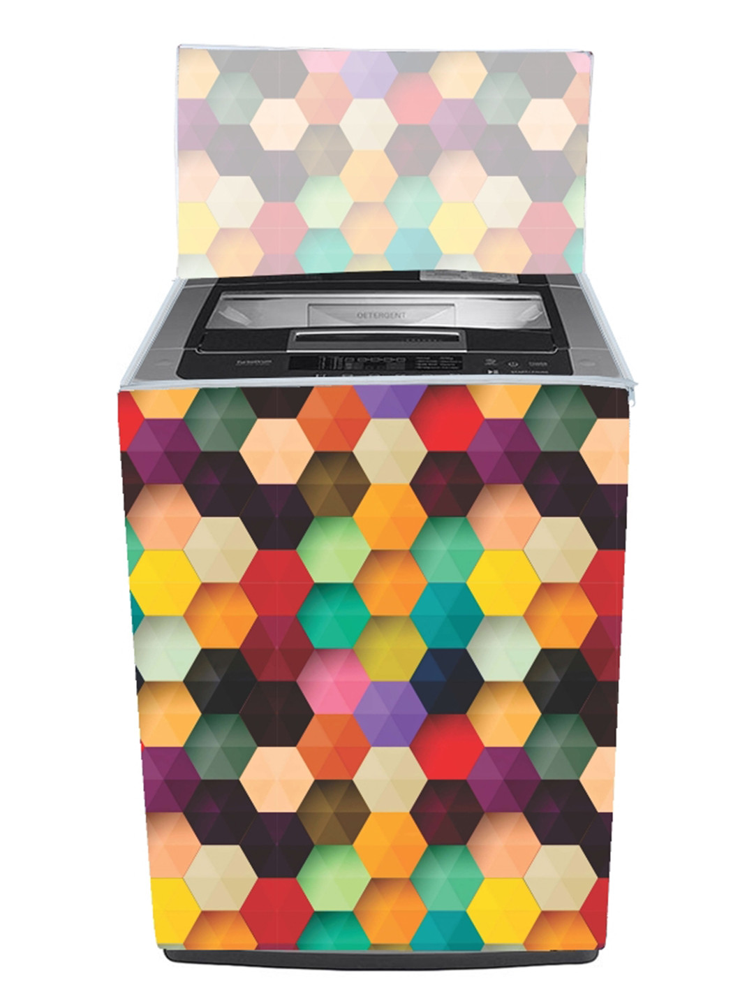 MOGNE FAB Multi Plastic Washing Machine Cover