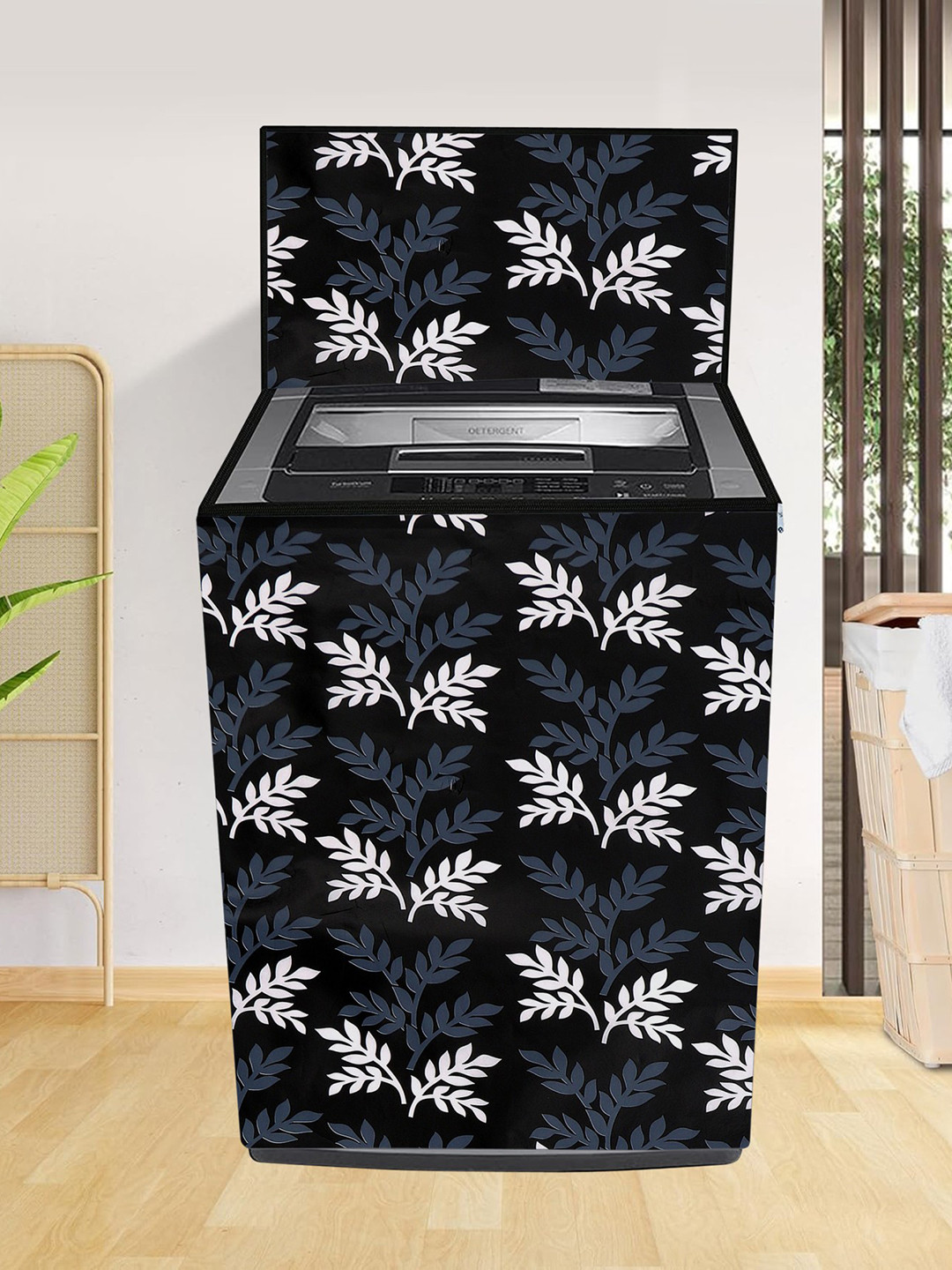 MOGNE FAB Black Plastic Washing Machine Cover