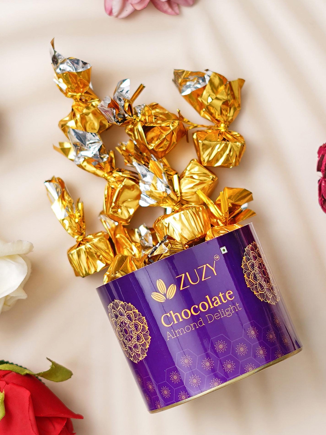 Zuzy 10Pcs Almond Chocolate Gift Box