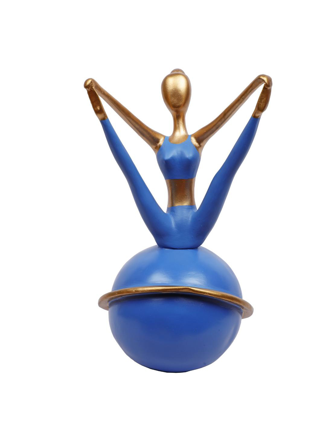 Ashnam Blue Figurine Showpiece