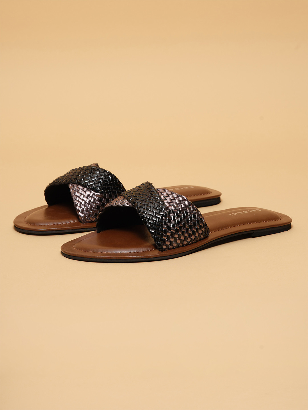 ERIDANI Adine Women Open Toe Flats