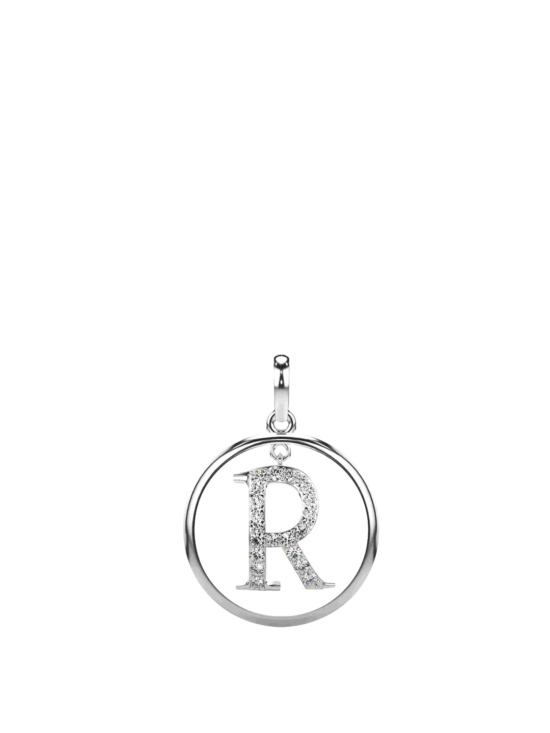 VALANOVA Women 925 Sterling Silve Diamond Pendant