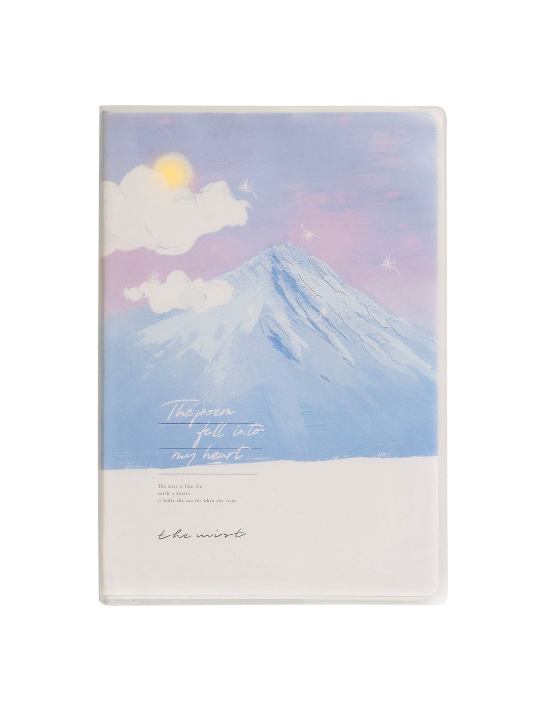 SWISS HORN Rubber Cover Diary with Printed Cover Page