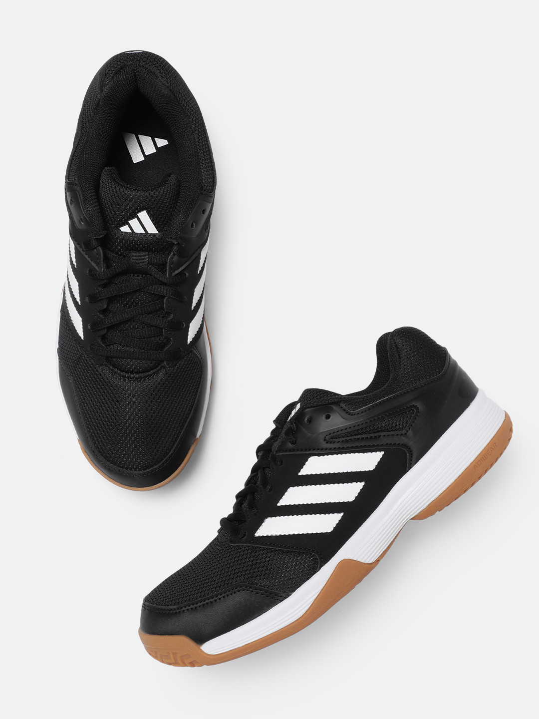 ADIDAS Men Woven Design Speedcourt Walking Shoes