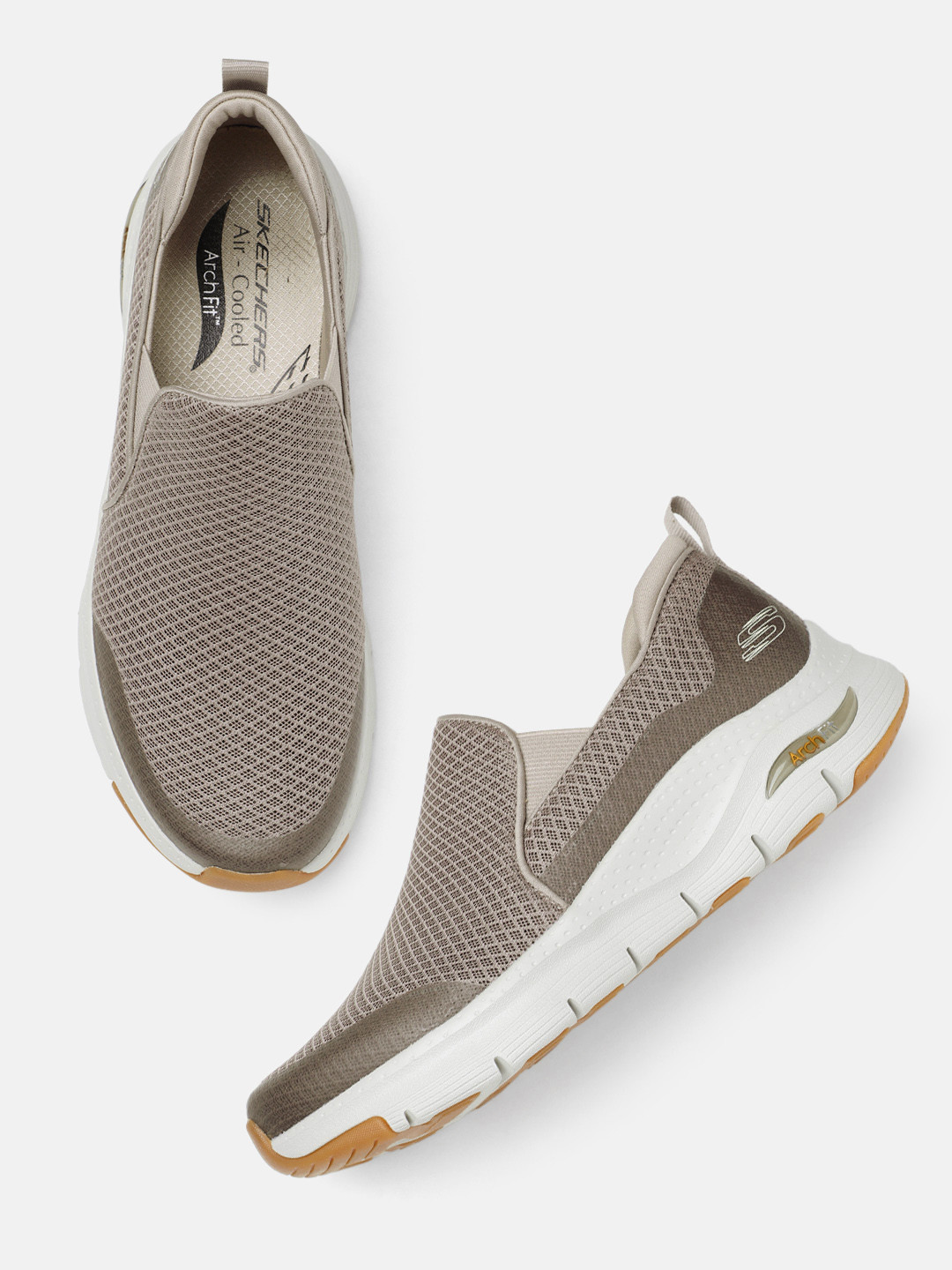 Skechers Men ARCH FIT BANLIN Slip-On Sneakers