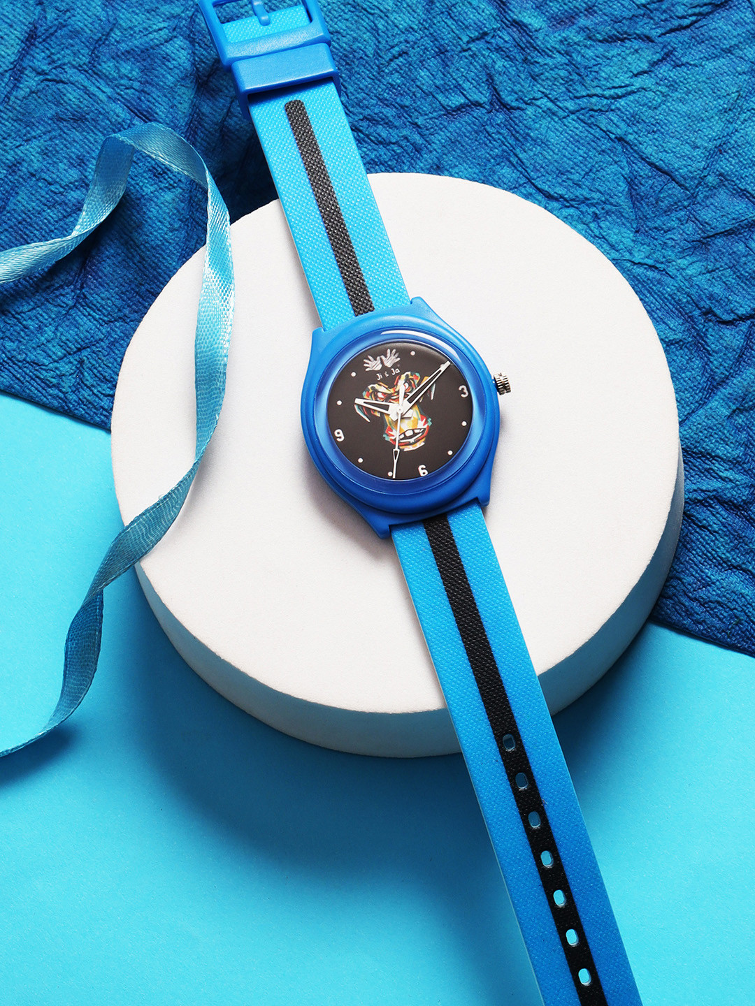 JI & JA Kids Brass Dial & Straps Analogue Watch JJ239