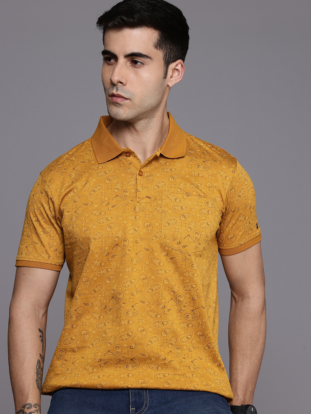 Louis Philippe Sport Slim Fit Pure Cotton T-shirt