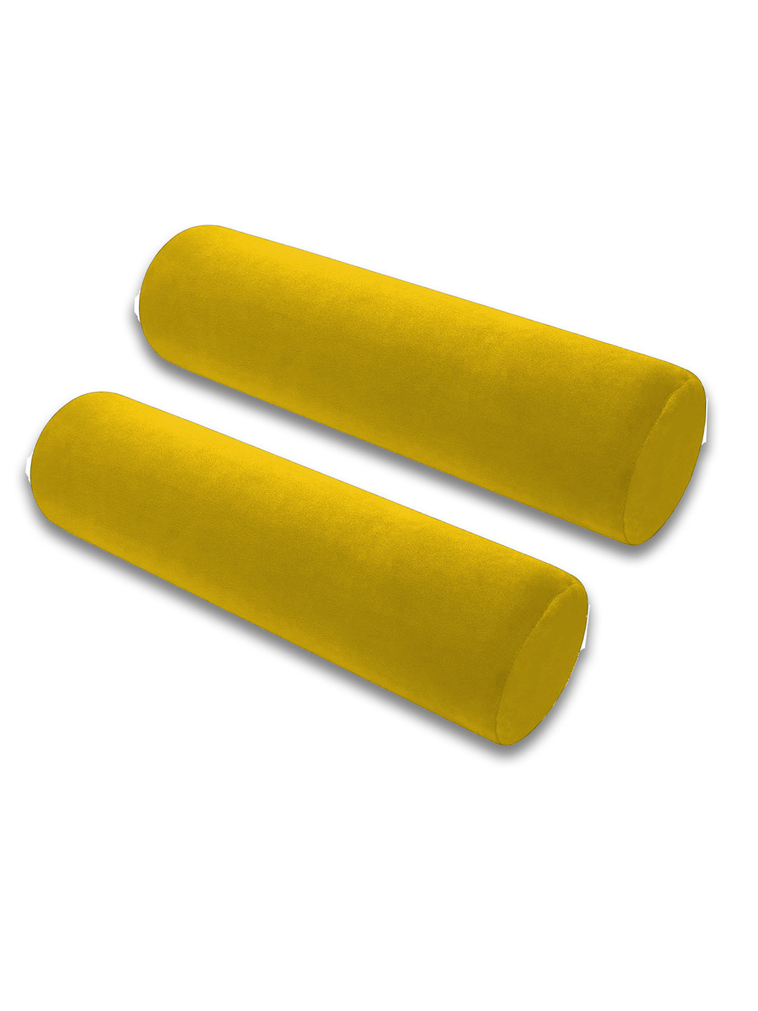DADDY COOL Gold-Toned Set of 2 Fibre Filled Faux Velvet Ultra Soft Sleep Pillow