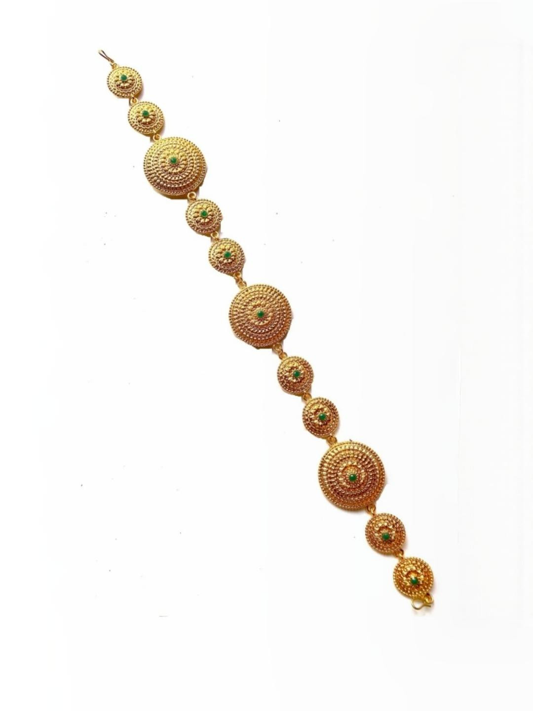 NIKYANKA Brass Matha Patti