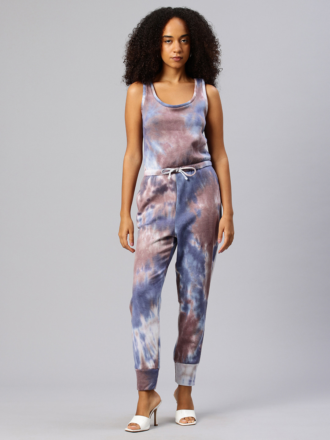 London Rag Tie Dye Basic Jumpsuit
