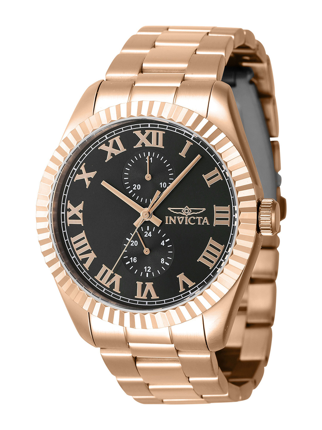 Invicta Men Dial & Stainless Steel Bracelet Style Straps Analogue Watch 47432