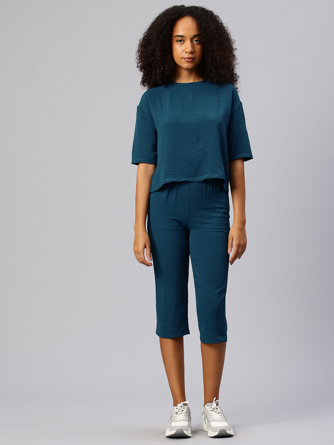London Rag Solid Top & Capri Co-Ord Set