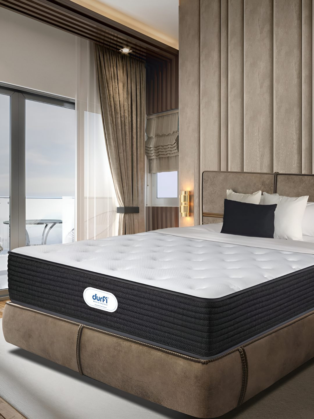 Durfi White Ortho Flex Single-Size Mattress