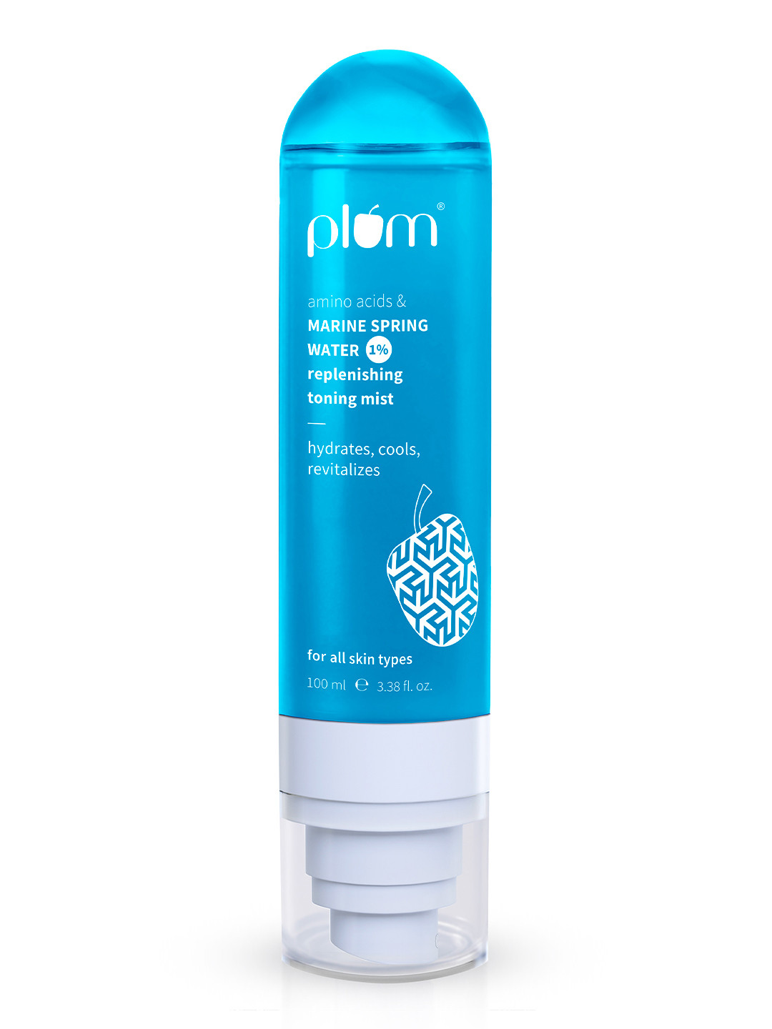 Plum 1% Marine Spring Water Replenishing Toning Mist - 100 ml