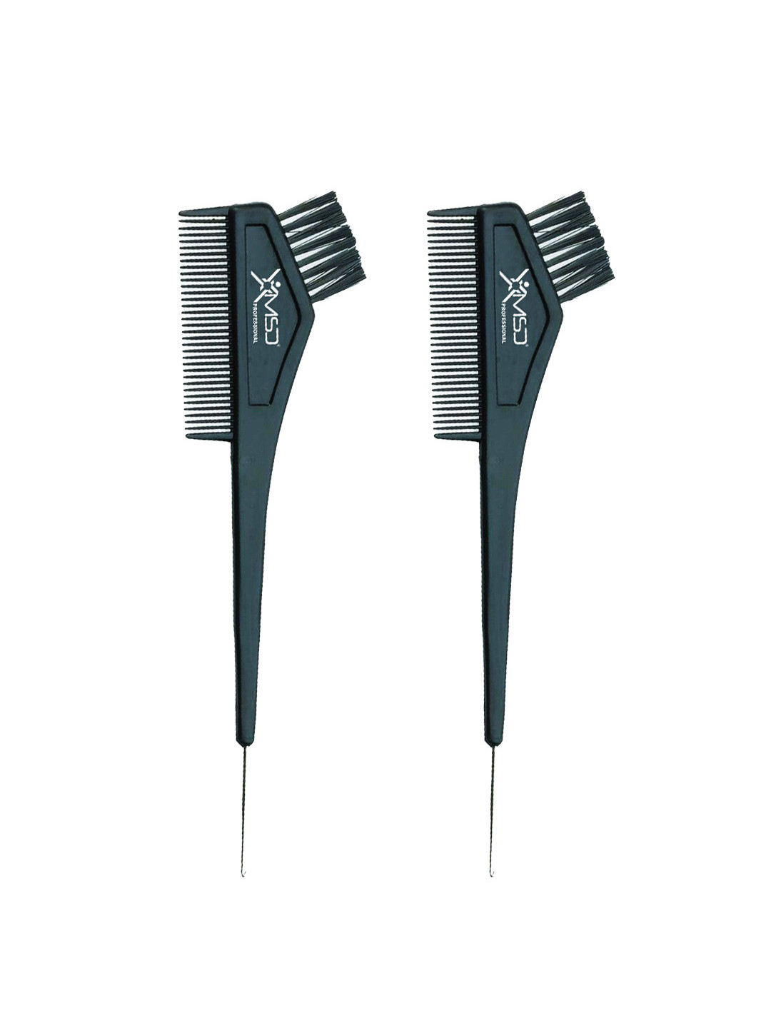 XMSD Set Of 2 High Quality Hair Coloring Brush With Comb