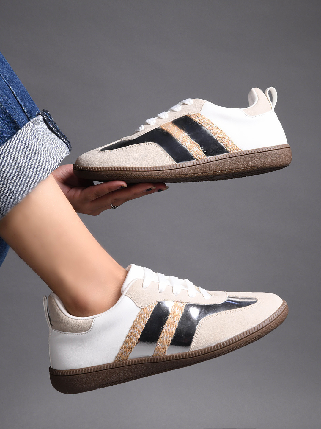 JM Looks Women Round Toe Casual Shoes & Chunky Sneakers Shoes with Comfortable Sole