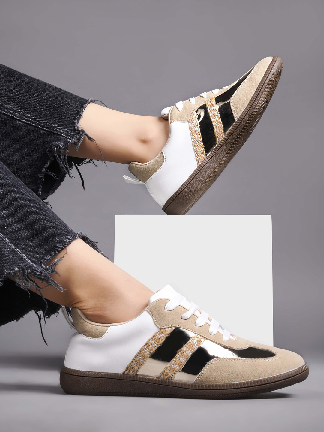 JM Looks Women Fashion Casual Shoes & Chunky Sneakers Shoes with Comfortable Sole