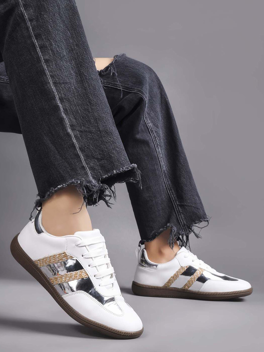 JM Looks Women Chunky Sneakers Shoes with Comfortable Sole