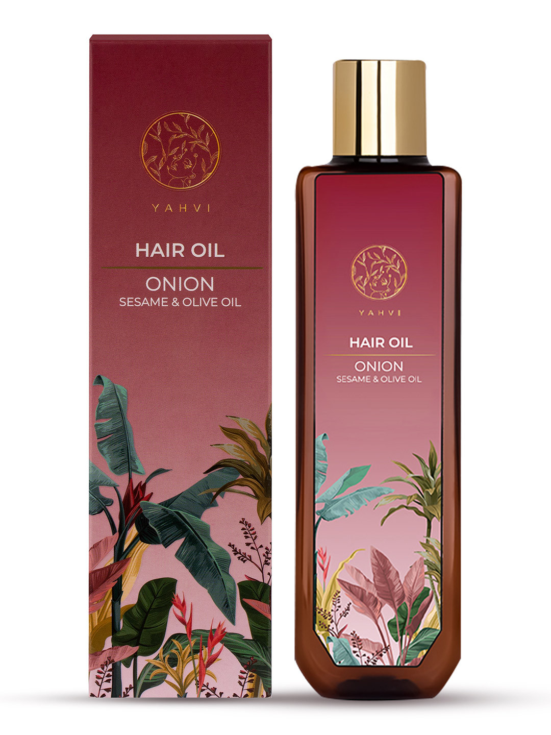 Yahvi Hair Oil With Onion Sesame & Olive Oil- 200 ml