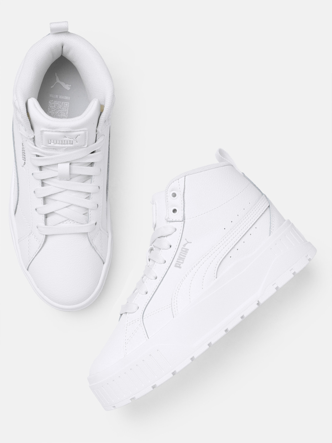 Puma Women Karmen II Mid-Top Platform Sneakers
