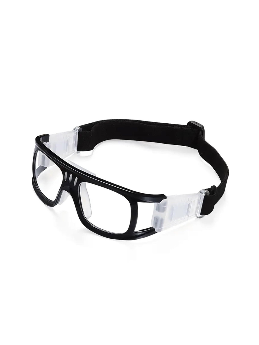 AUGEN Unisex UV Protected Sports Sunglasses SafetyGlass-SG-07B SafetyGlass-SG-07B-Black