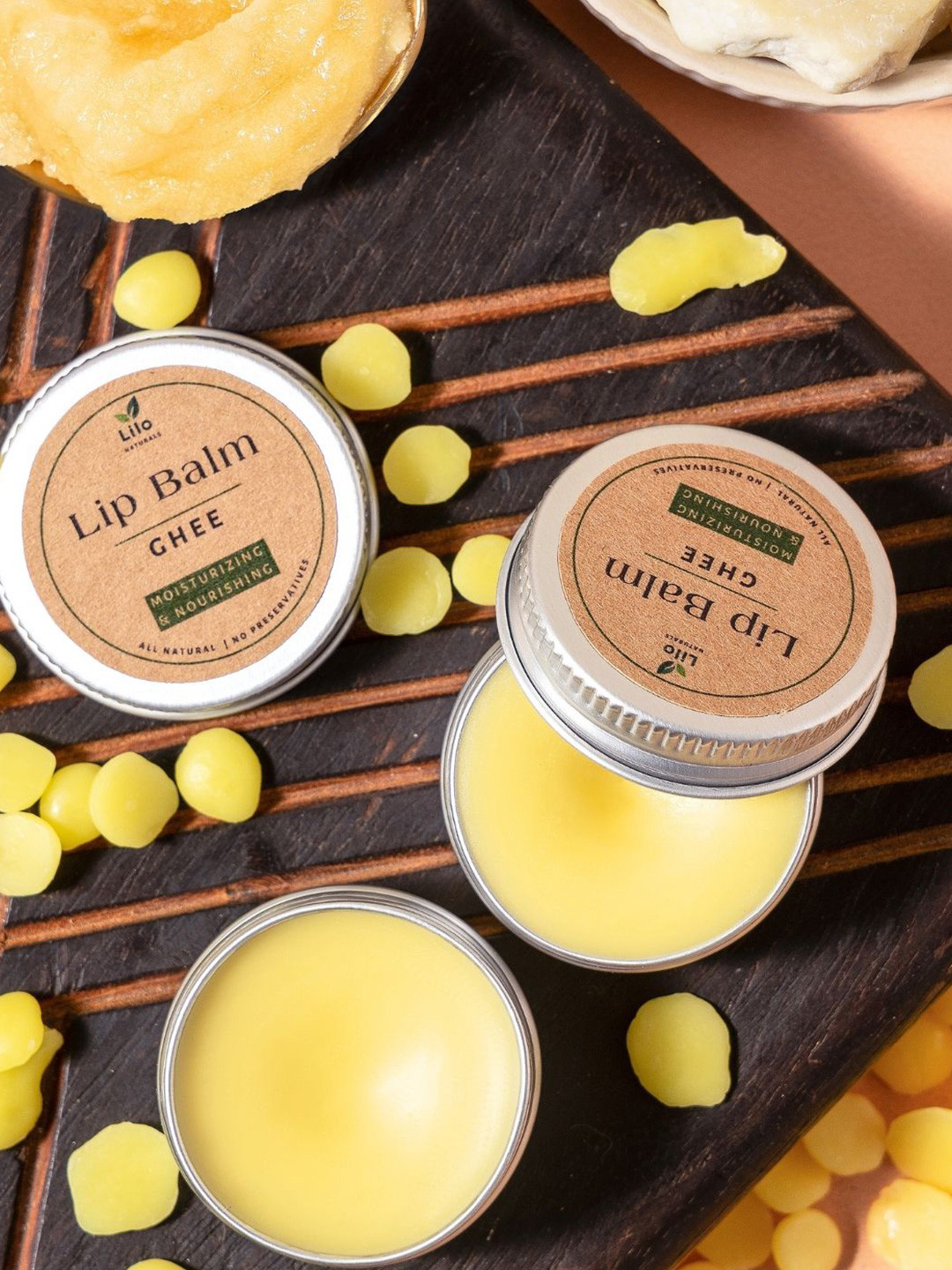 Lilo Naturals Ghee Lip Balm- 10 ml