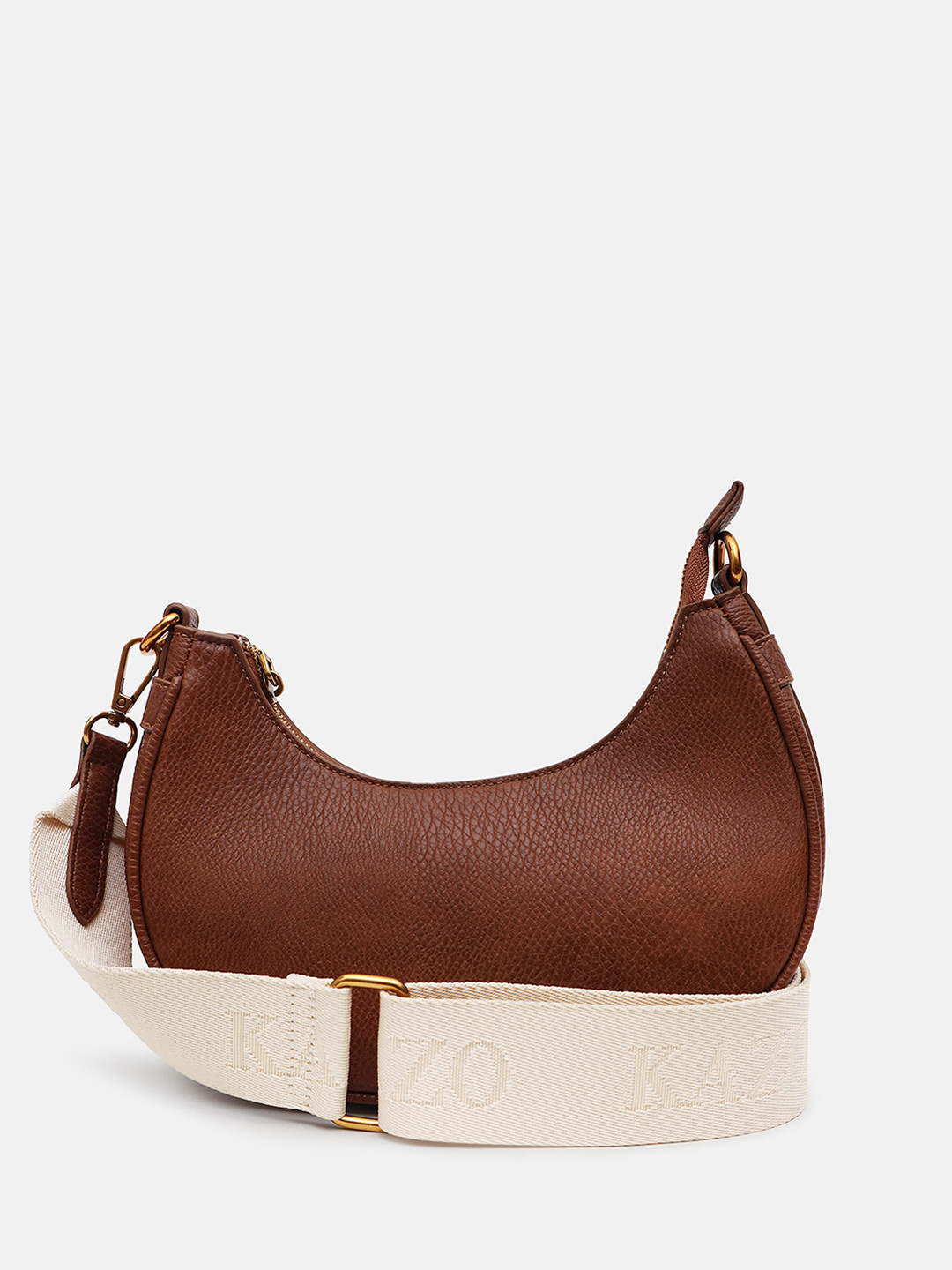 Kazo Klen Textured Half Moon Sling Bag
